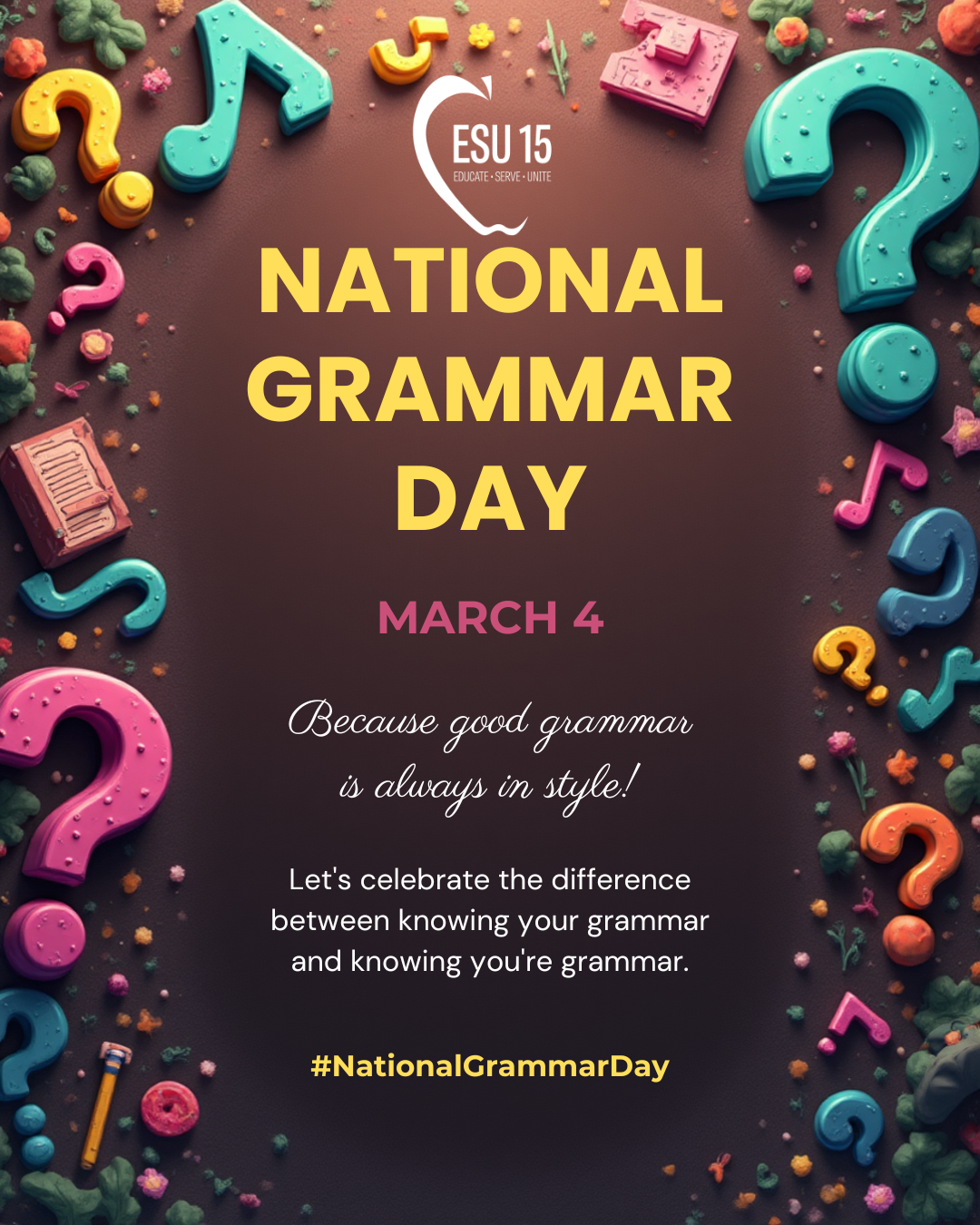 celebrate national grammar day